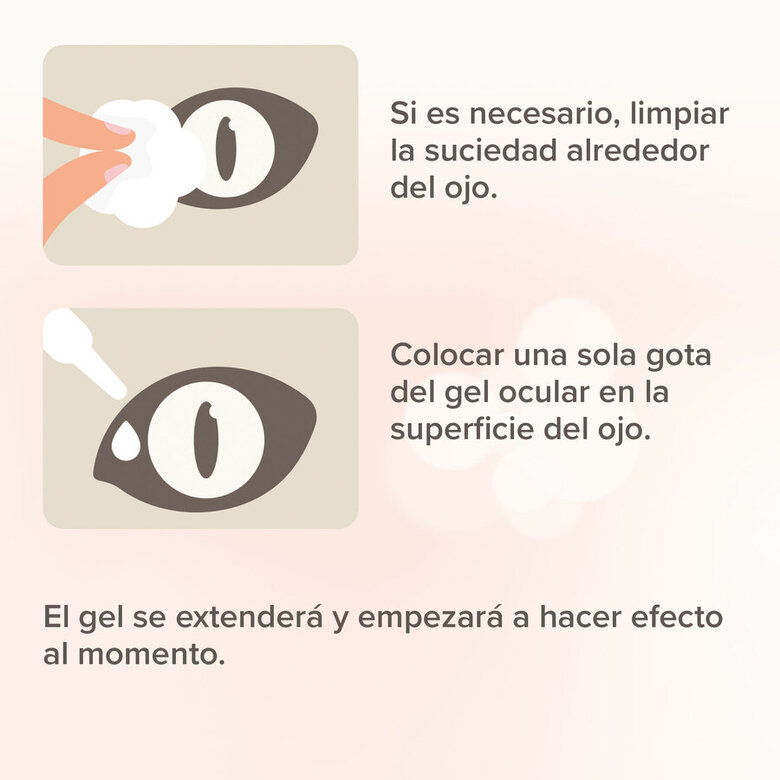 Beaphar Limpador de olhos em gel para animais de estimação, , large image number null
